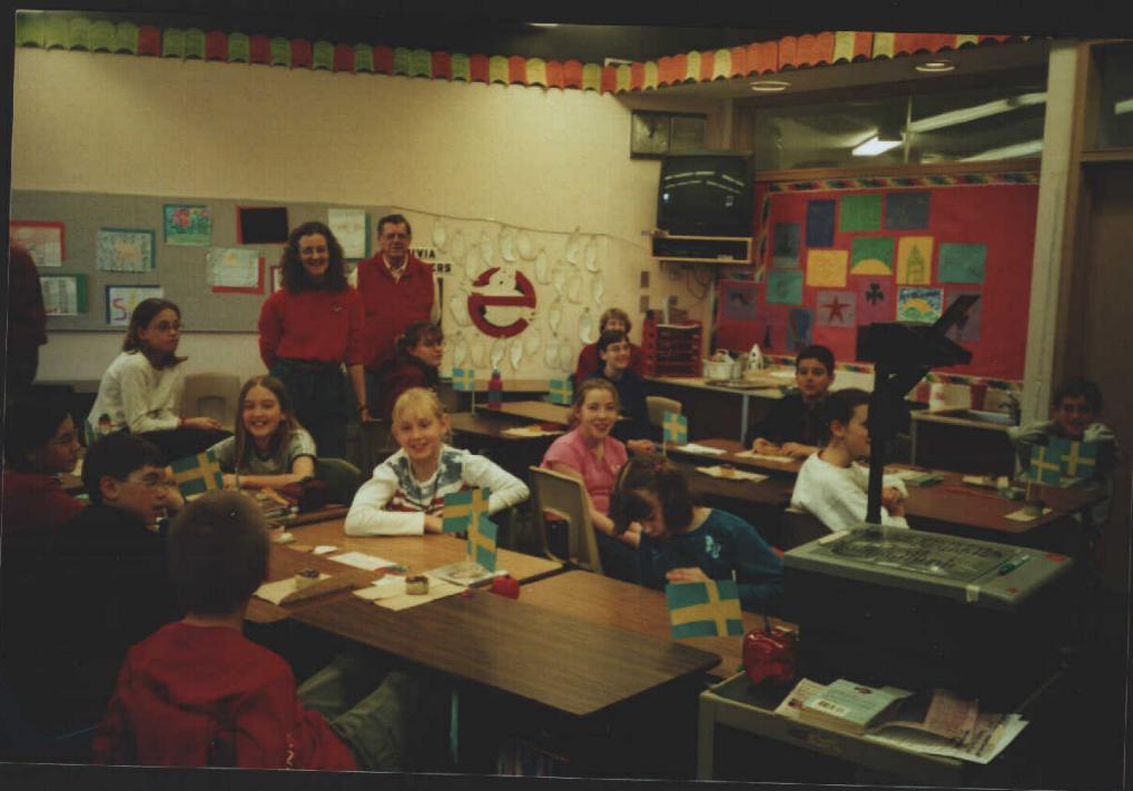 Visit To Grimsrud School Bismarck, Usa Nd, 2002